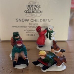 Department 56 Snow Children Set